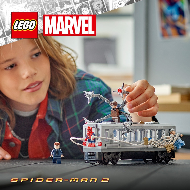 スパイダーマン vs. ドクター・オクトパス 地下鉄編 76321 | マーベル