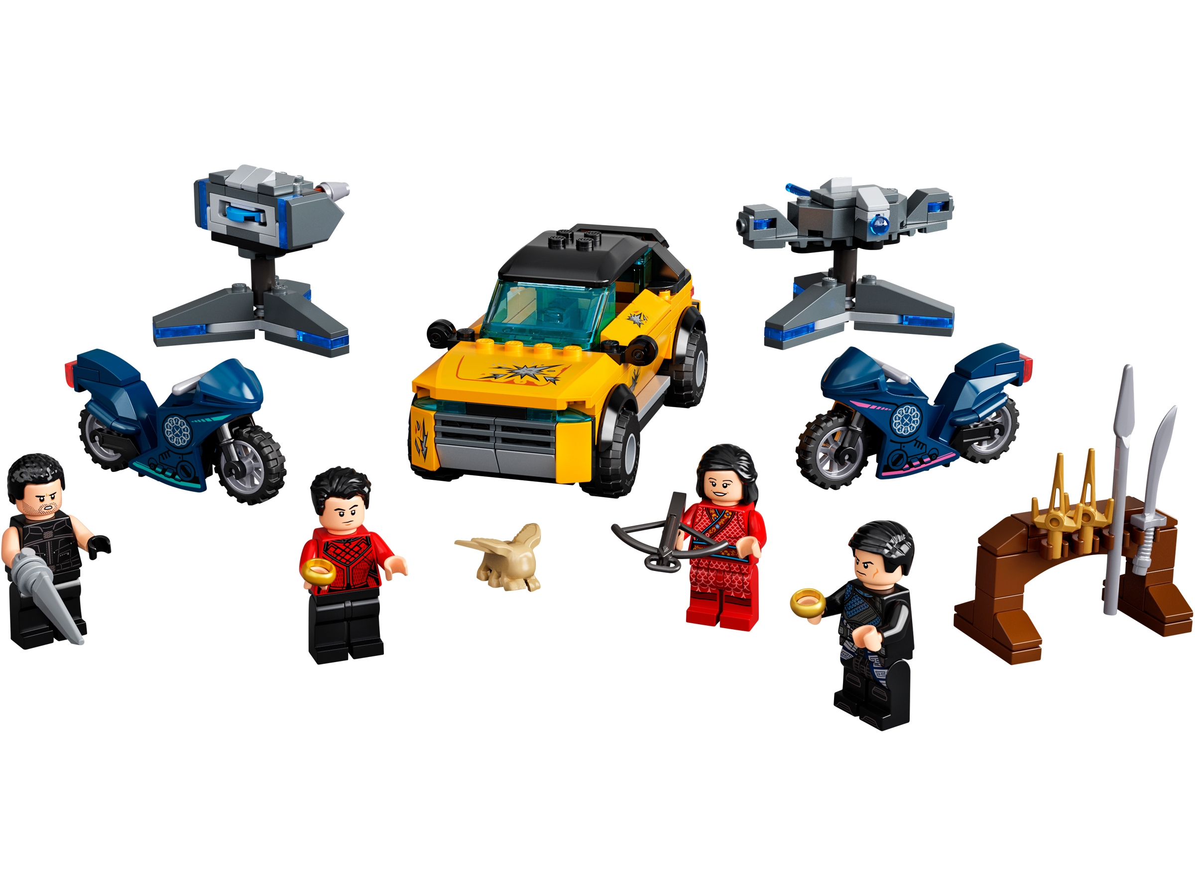 Escape from The Ten Rings​ 76176 | Marvel | online the Official LEGO® Shop