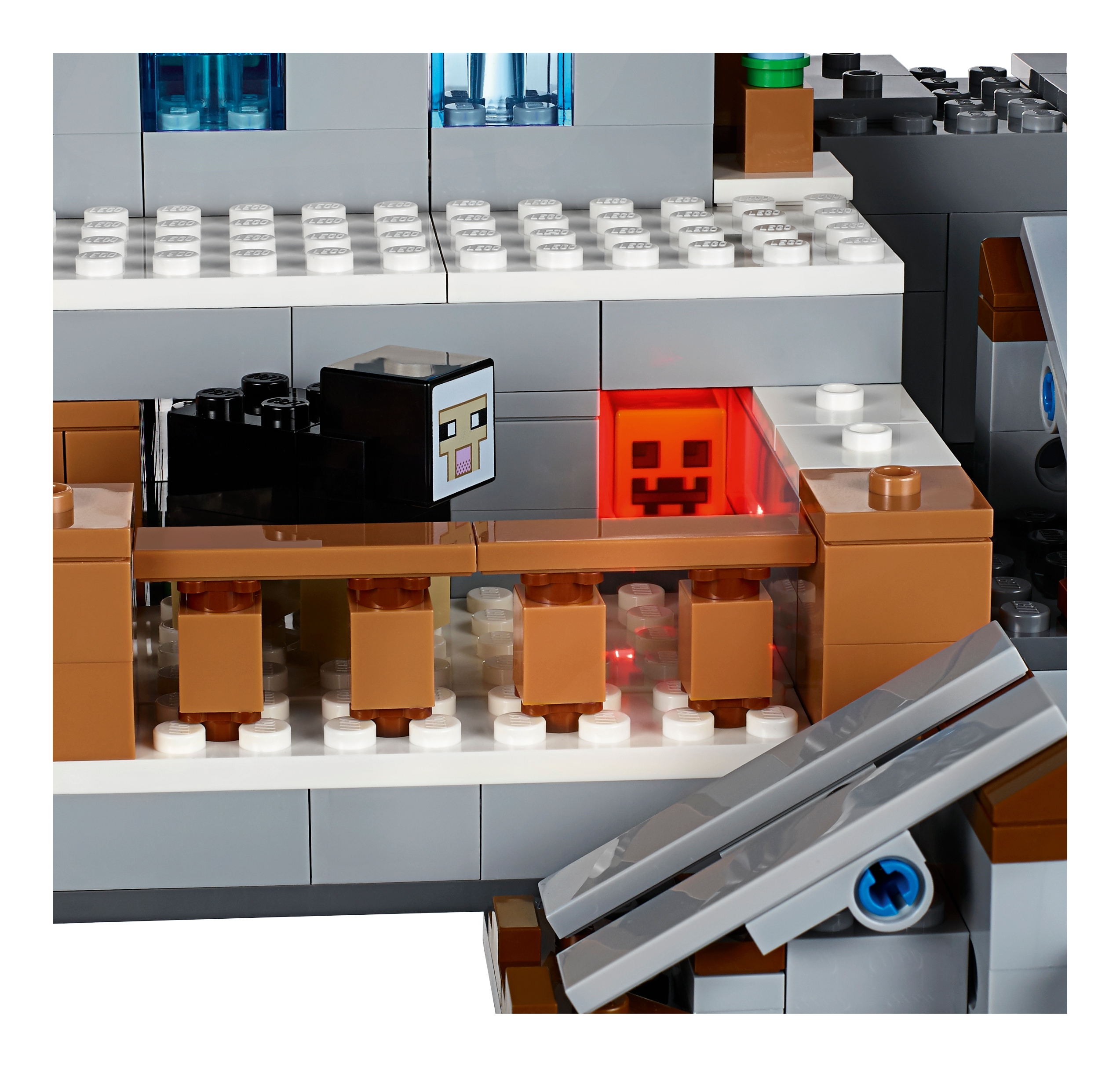 the mountain cave minecraft lego set