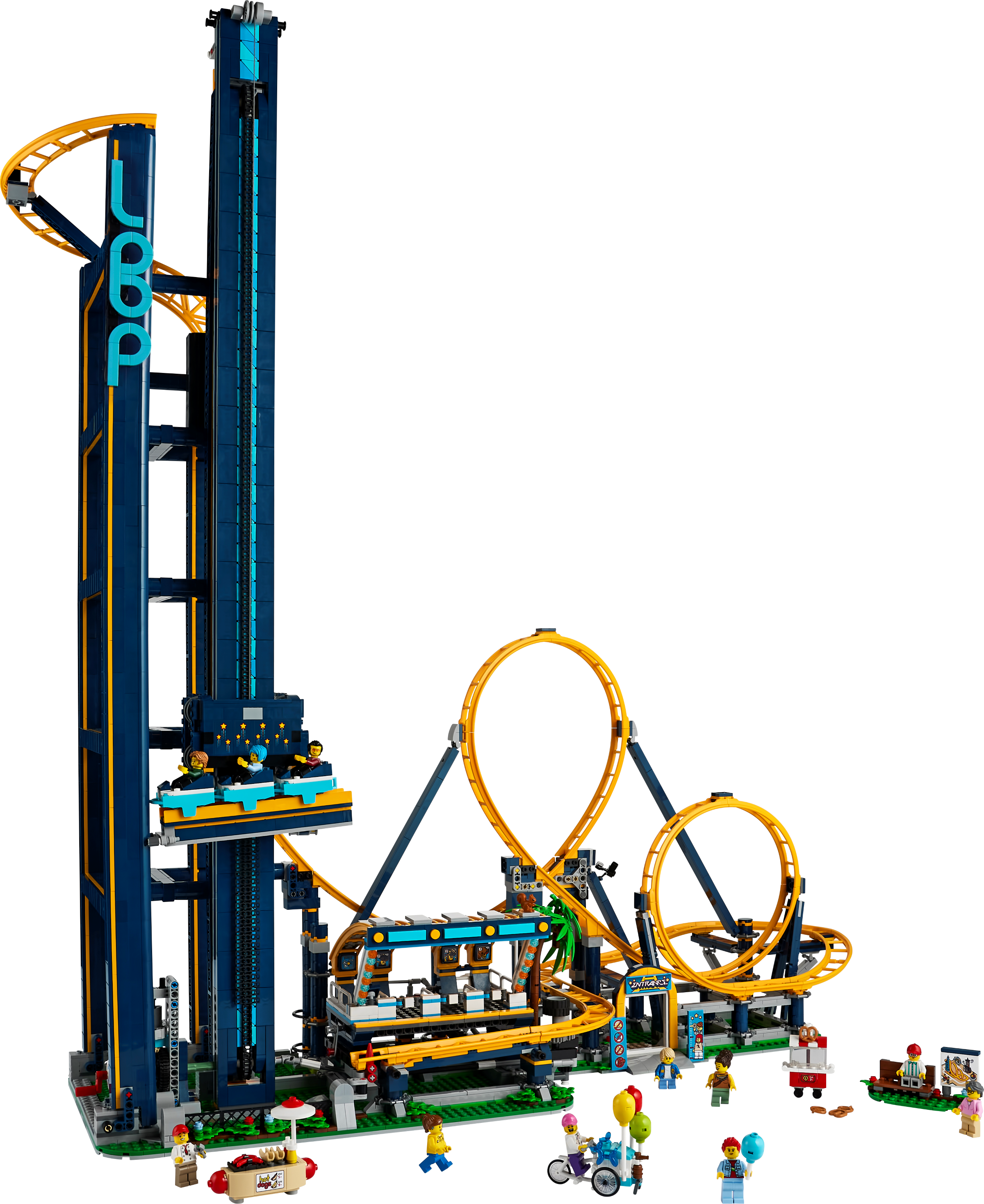 Rutsjebane med loop Icons Officiel LEGO® Shop DK