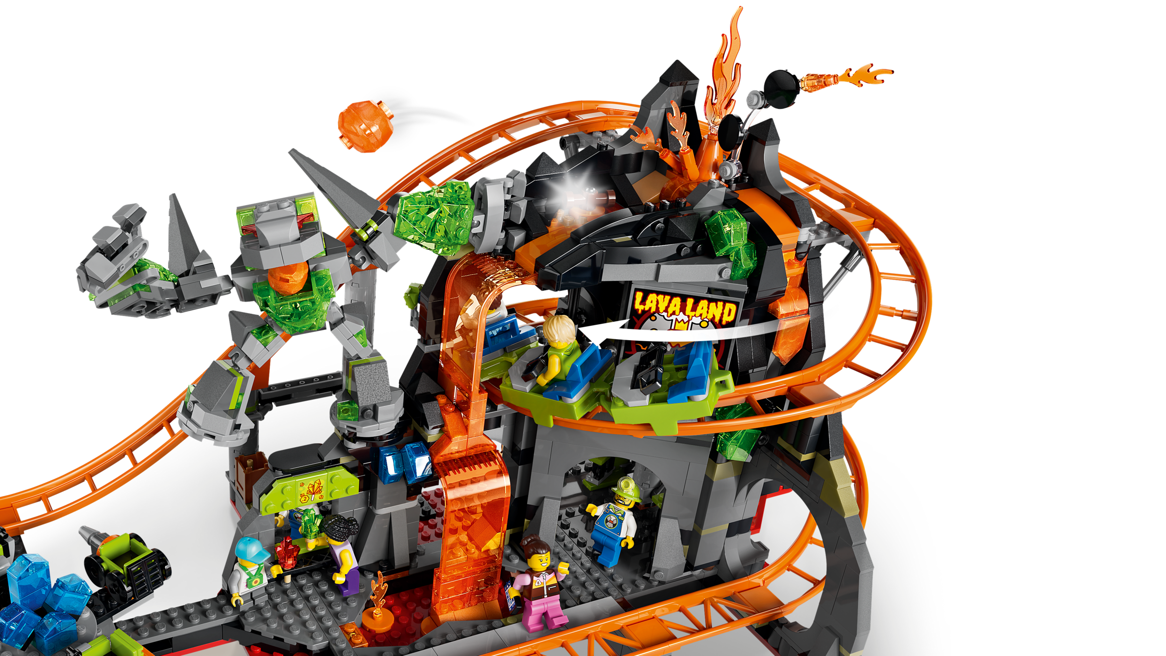 Lava Land Roller Coaster Park 60501 | City | Buy online at the