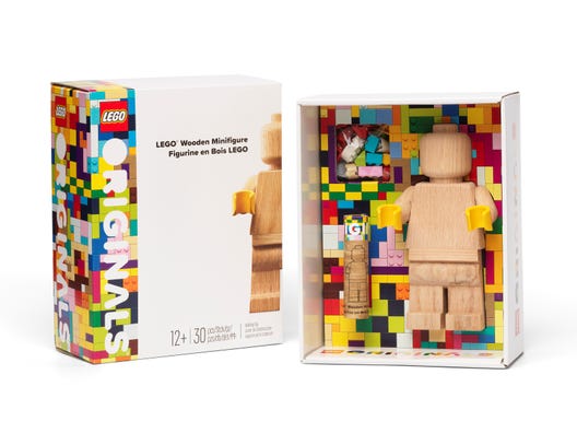 LEGO 5007523 - Minifigur i træ