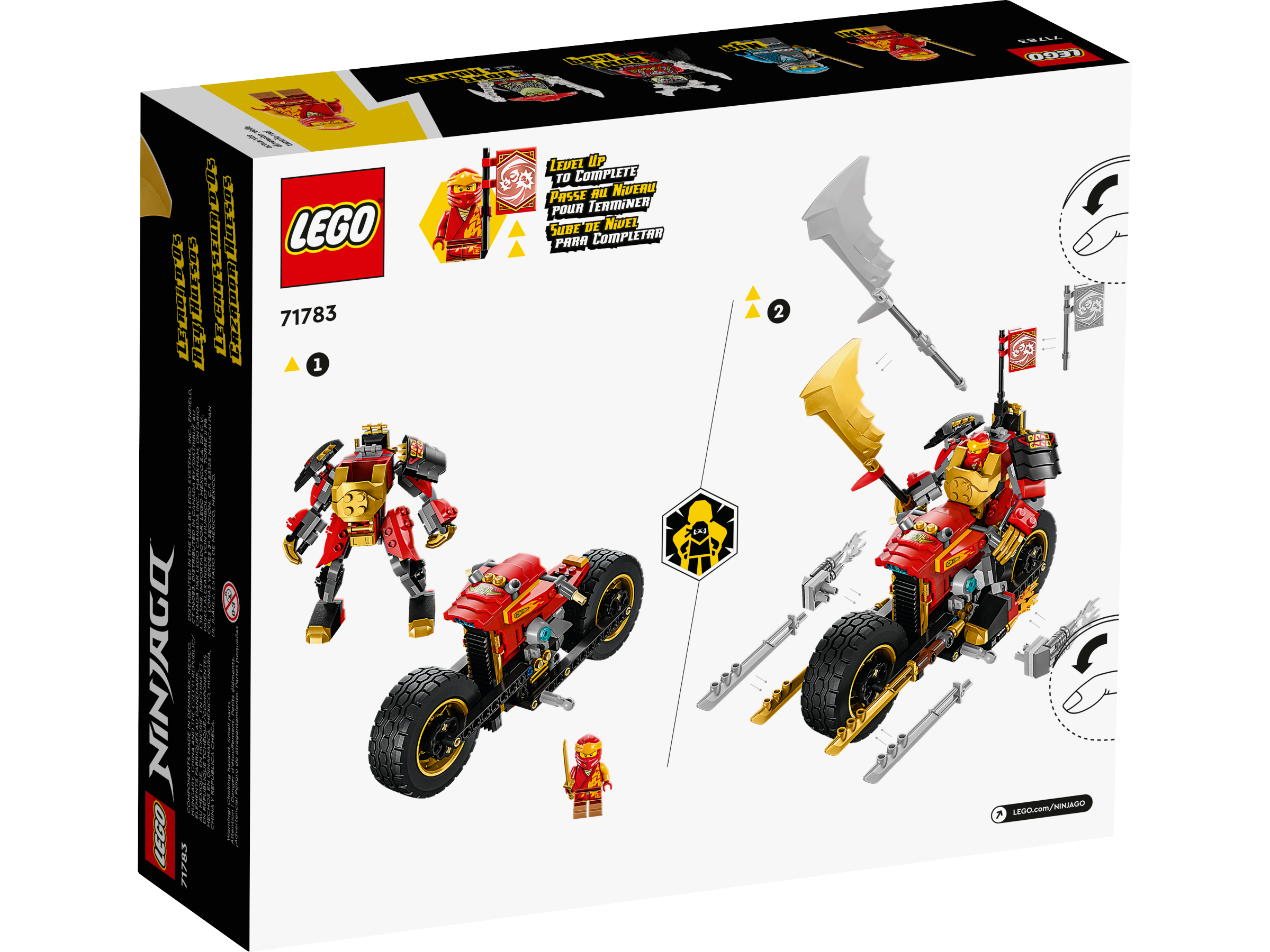 Lego Ninjago Kai Mech Rider Evo Action Figure Toy 71783 : Target