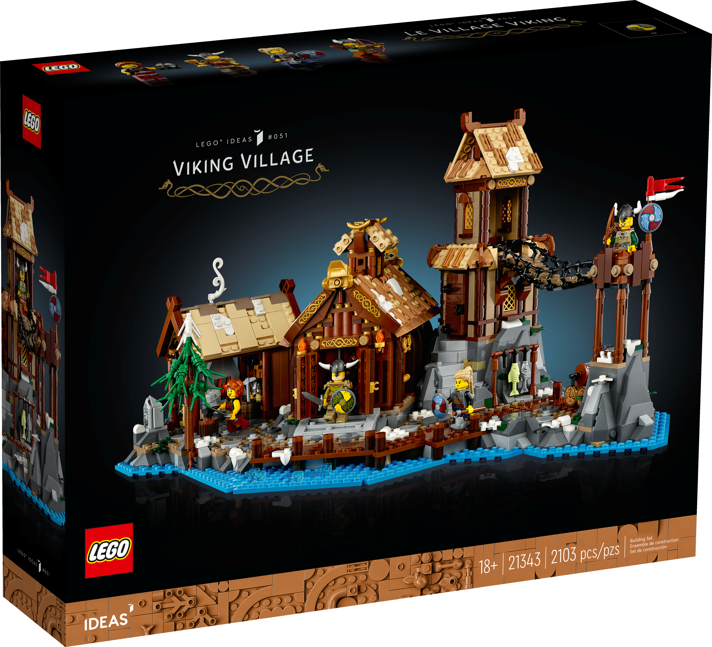 Viking Village 21343 | Ideas | Buy online at the Official LEGO® Shop US