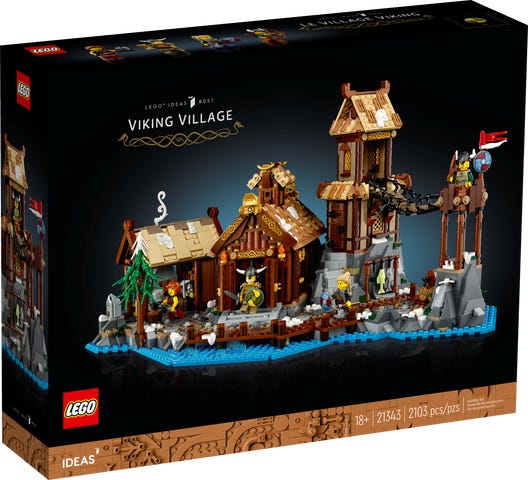 LEGO 21343 - Vikingelandsby