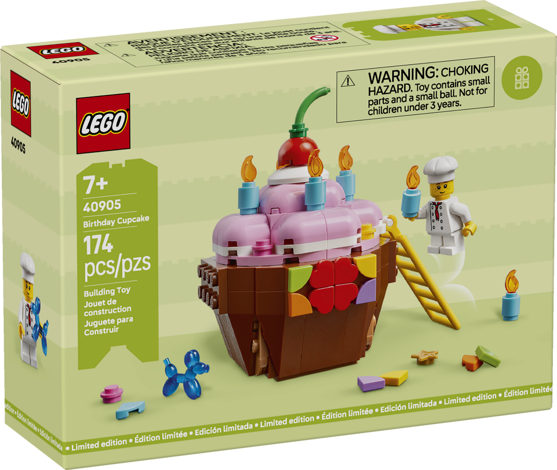 Birthday Cupcake 40905 | UNKNOWN | Buy online at the Official LEGO® Shop US, image size:2134x1800