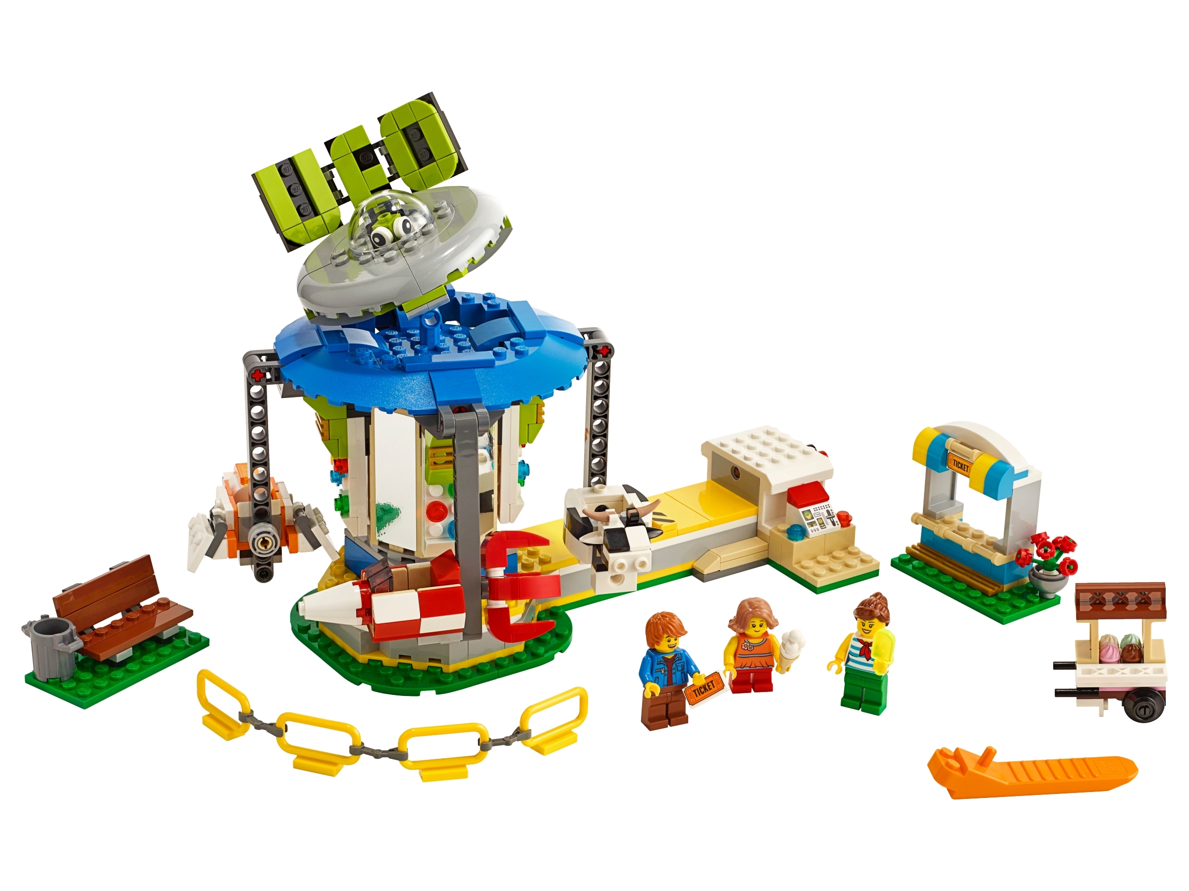 Le manège de la fête foraine 31095 | Creator 3-en-1 | Boutique LEGO®  officielle FR