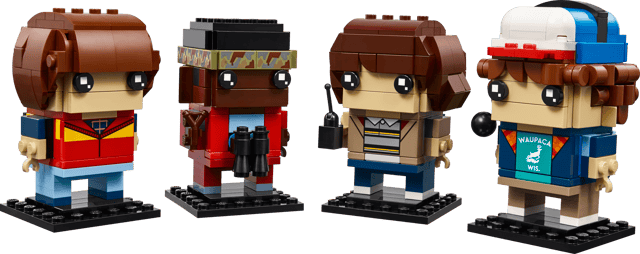 LEGO 40801 Mike, Dustin, Lucas and Will Figures, official product image