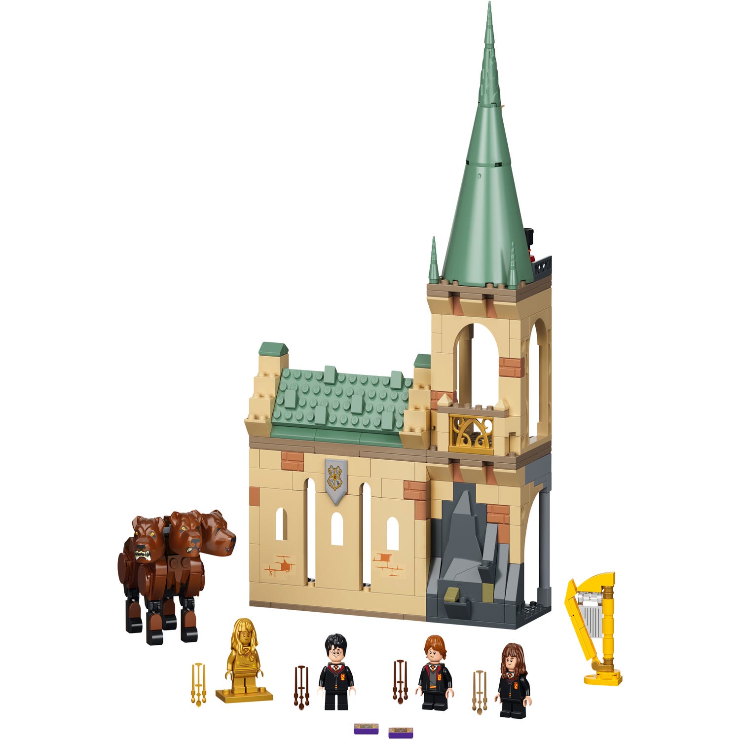 LEGO Harry Potter Hogwarts: Fluffy Encounter 76387 Kit de