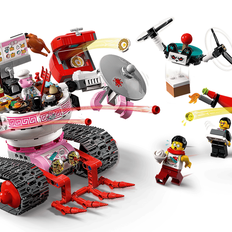 Pigsy's Noodle Tank 80026 | Monkie Kid™ | Buy online at the Pigsy's Noodle Tank 80026 | Monkie Kid™ | Buy online at the