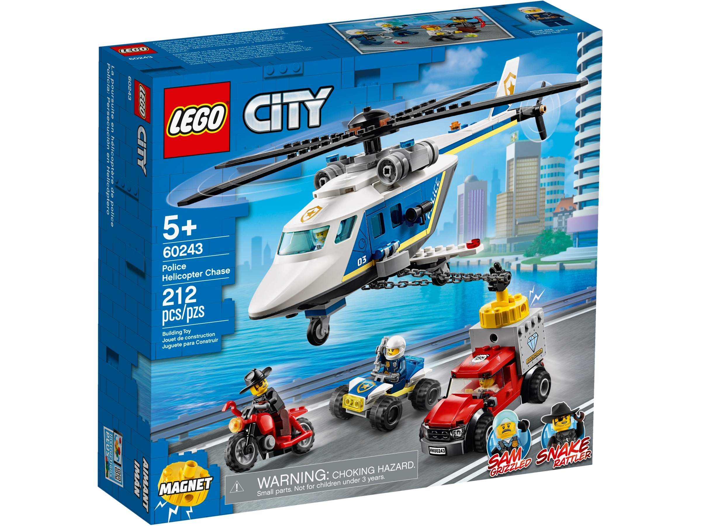 Lego 60243 City Police Helicopter Chase 