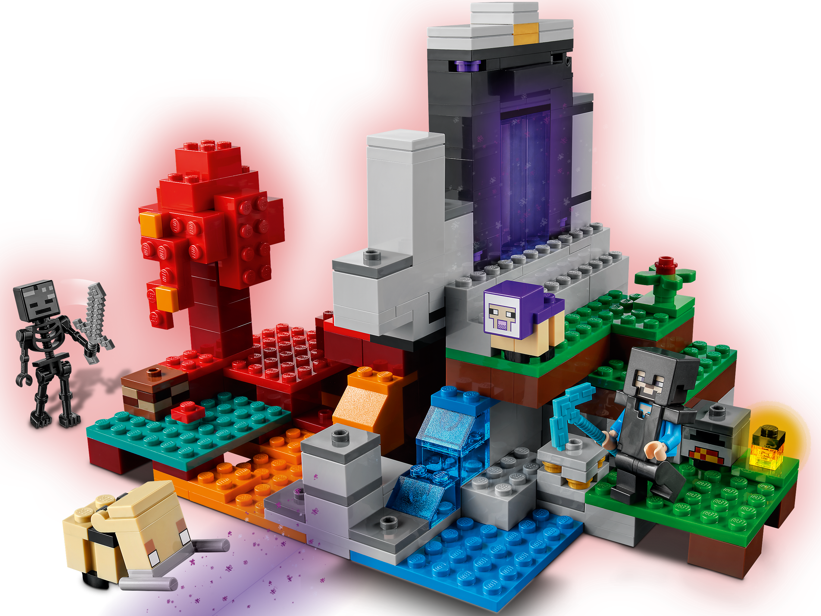 The Ruined Portal Minecraft Buy Online At The Official Lego Shop Sk