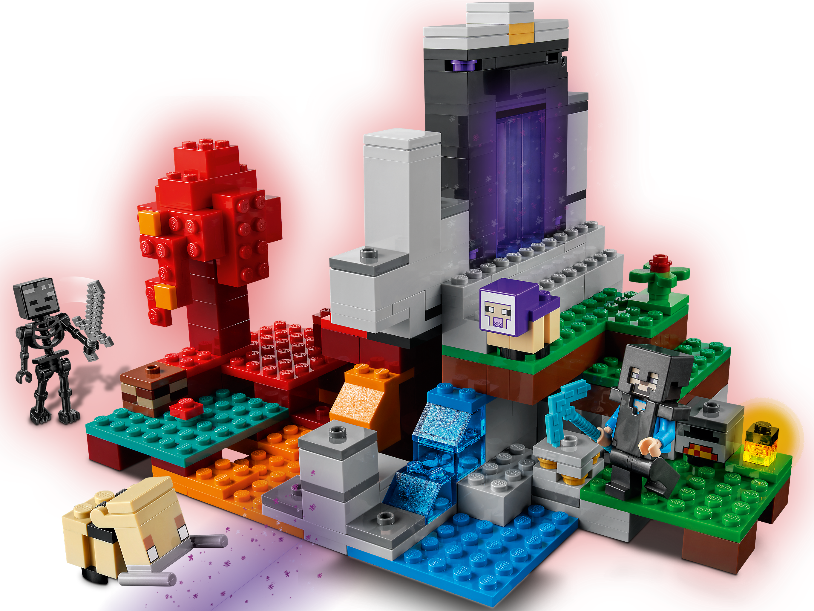 The Ruined Portal 21172 | Minecraft® | Buy online at the Official LEGO®  Shop US