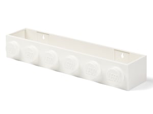 Étagère en forme de brique longue – blanche