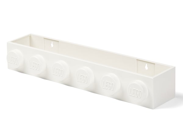 LEGO 5006615 Étagère en forme de brique longue – blanche