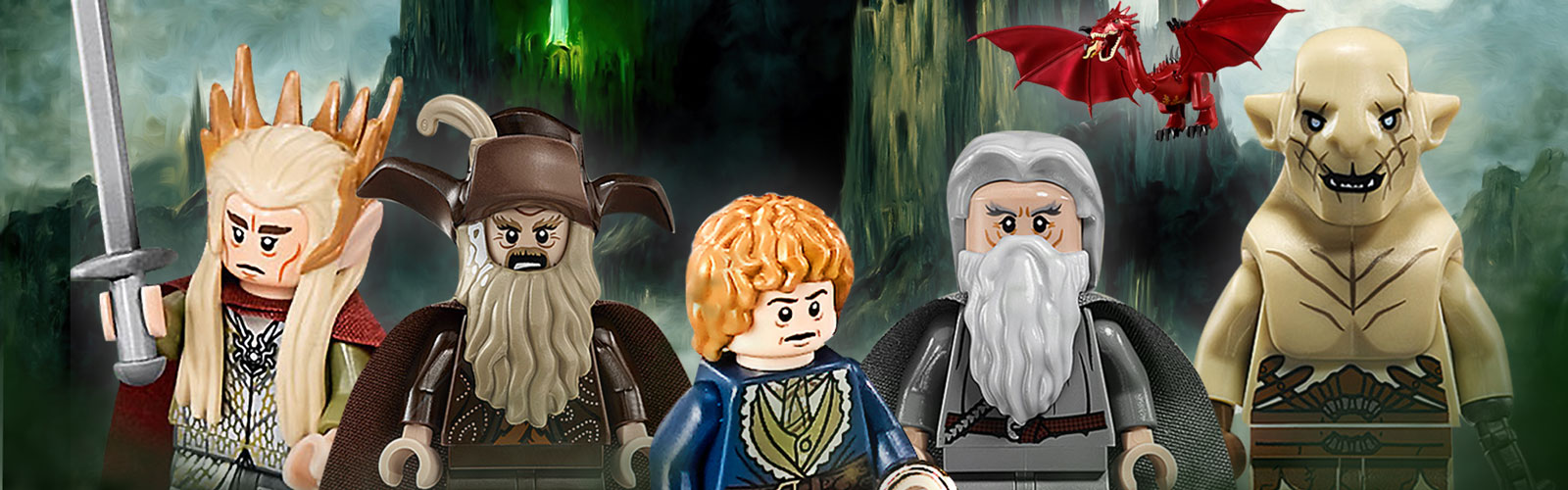 Past and Present: The LEGO® The Hobbit™ Theme | Official LEGO® Shop US, image size:1600x500