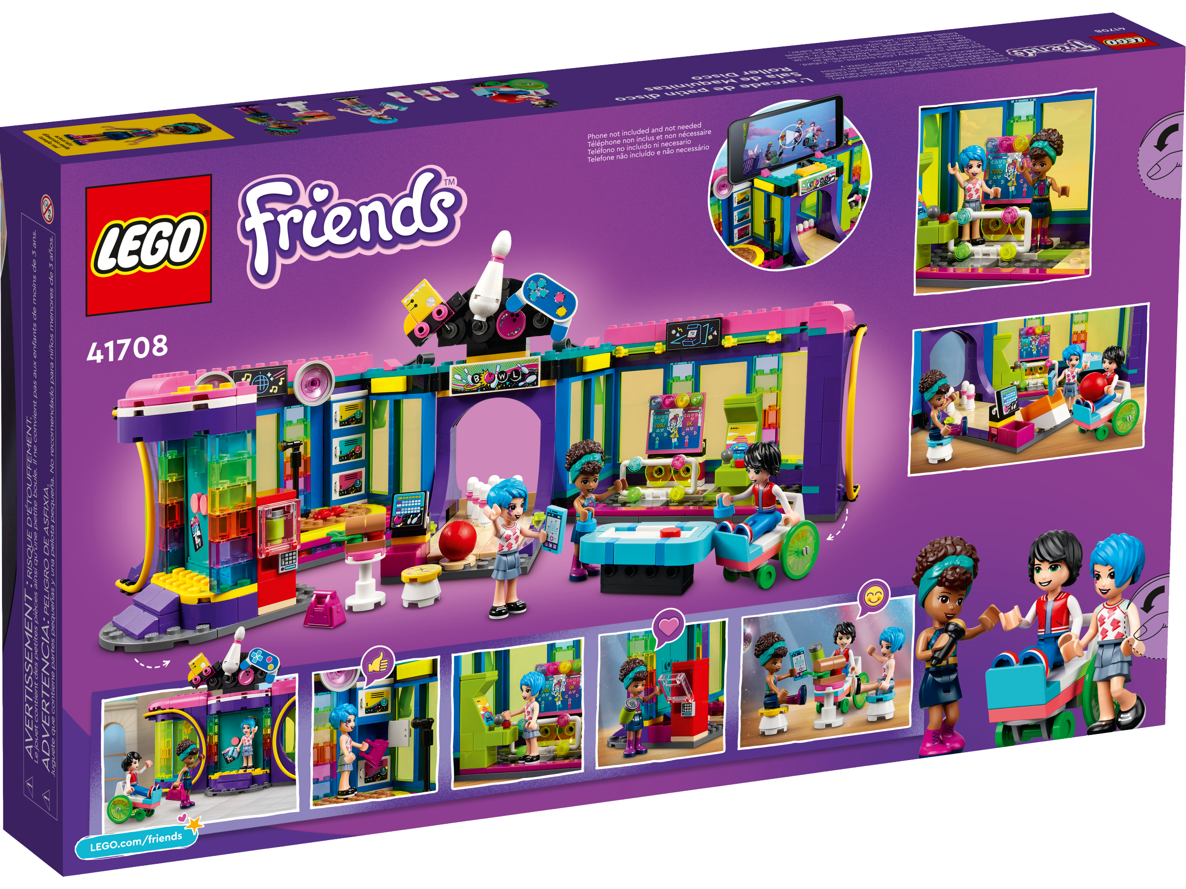 Roller Disco Arcade 41708 | Friends | Buy online at the Official LEGO® Shop  US