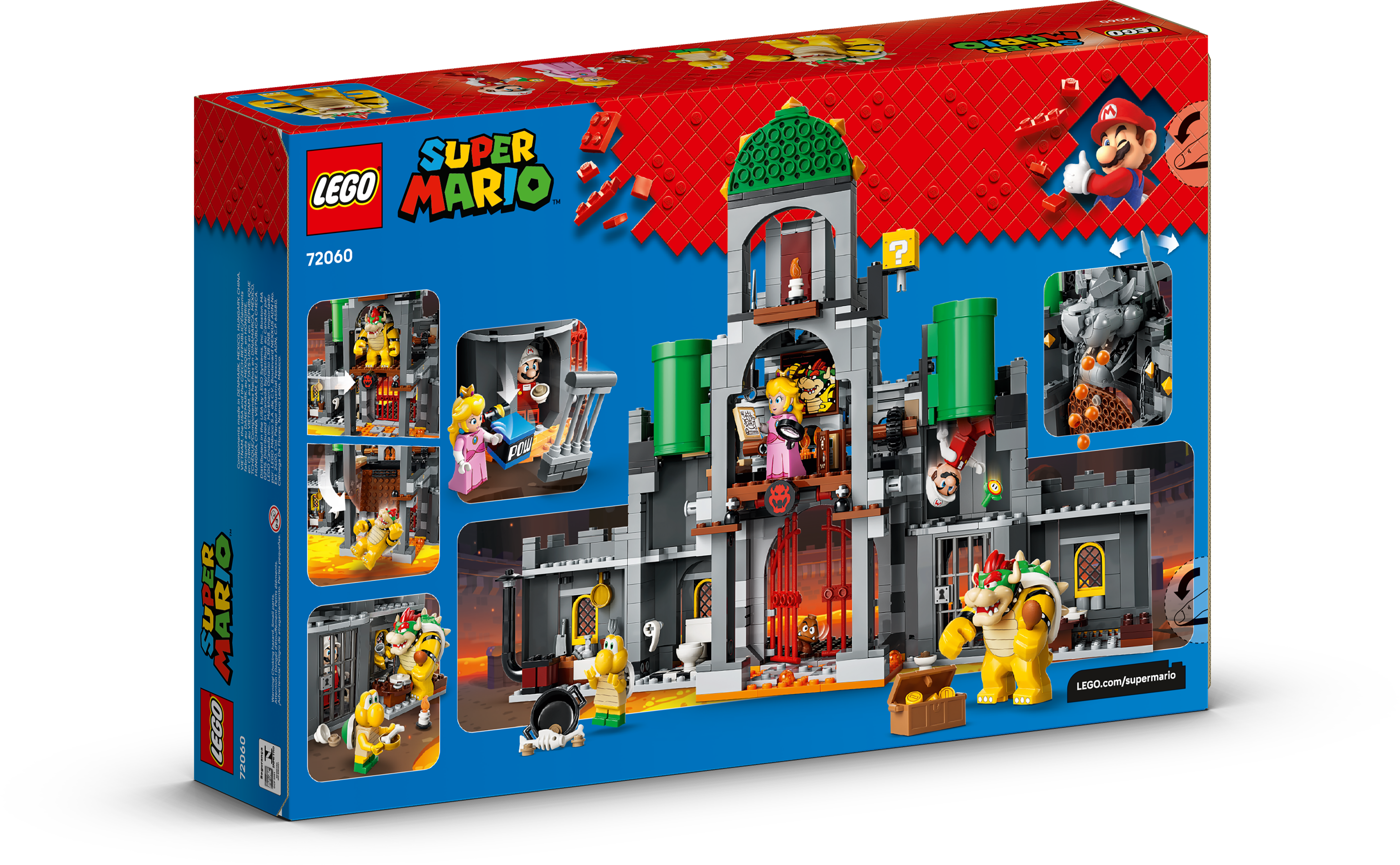 Fire Mario & Bowser's Castle 72060 | LEGO® Super Mario™ | Buy