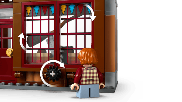 LEGO 76452 Magasin d'accessoires de Quidditch™ et marchand de glaces — visuel 5 sur 8