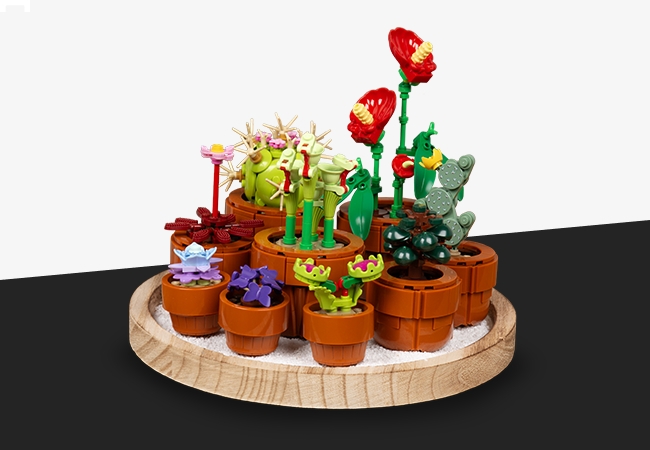 レゴ　LEGO■基本ブロック超大量　プレート付　植木・草花・車ベース・タイヤ・ハンドル・シート　#F17 レゴ®ボタニカルコレクションのおすすめ人工植物 |レゴ®ショップ公式