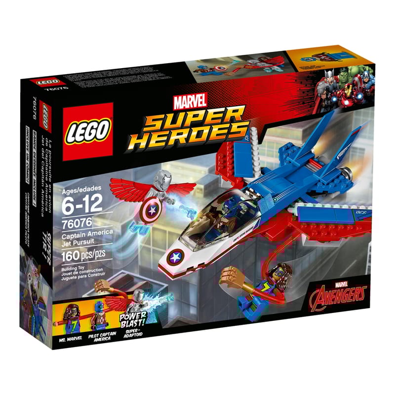 Captain America Jet Pursuit 76076 Marvel Buy online at the