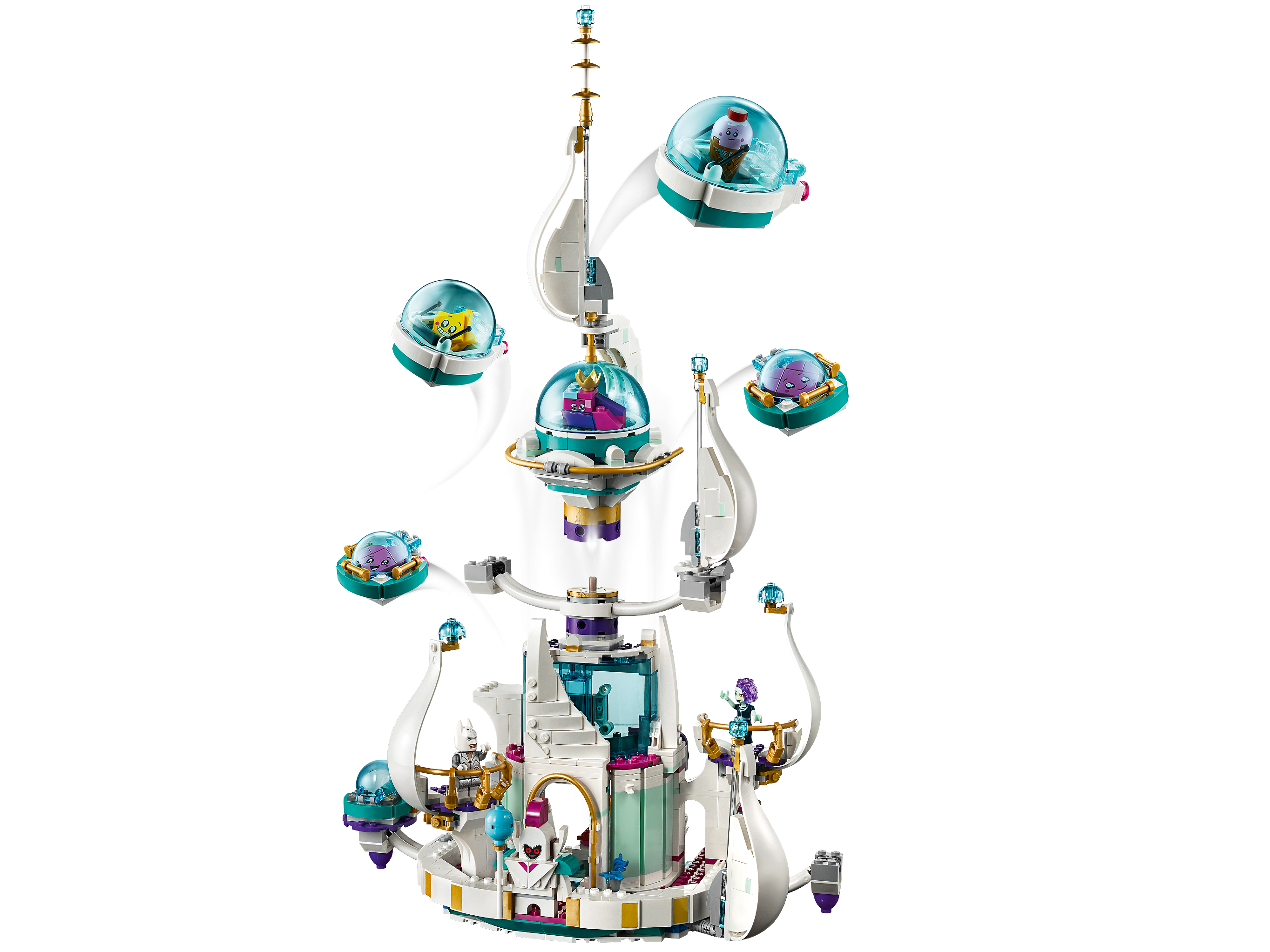 70838 for sale online LEGO The Movie 2 Queen Watevra's So-Not-Evil Space Palace Set 