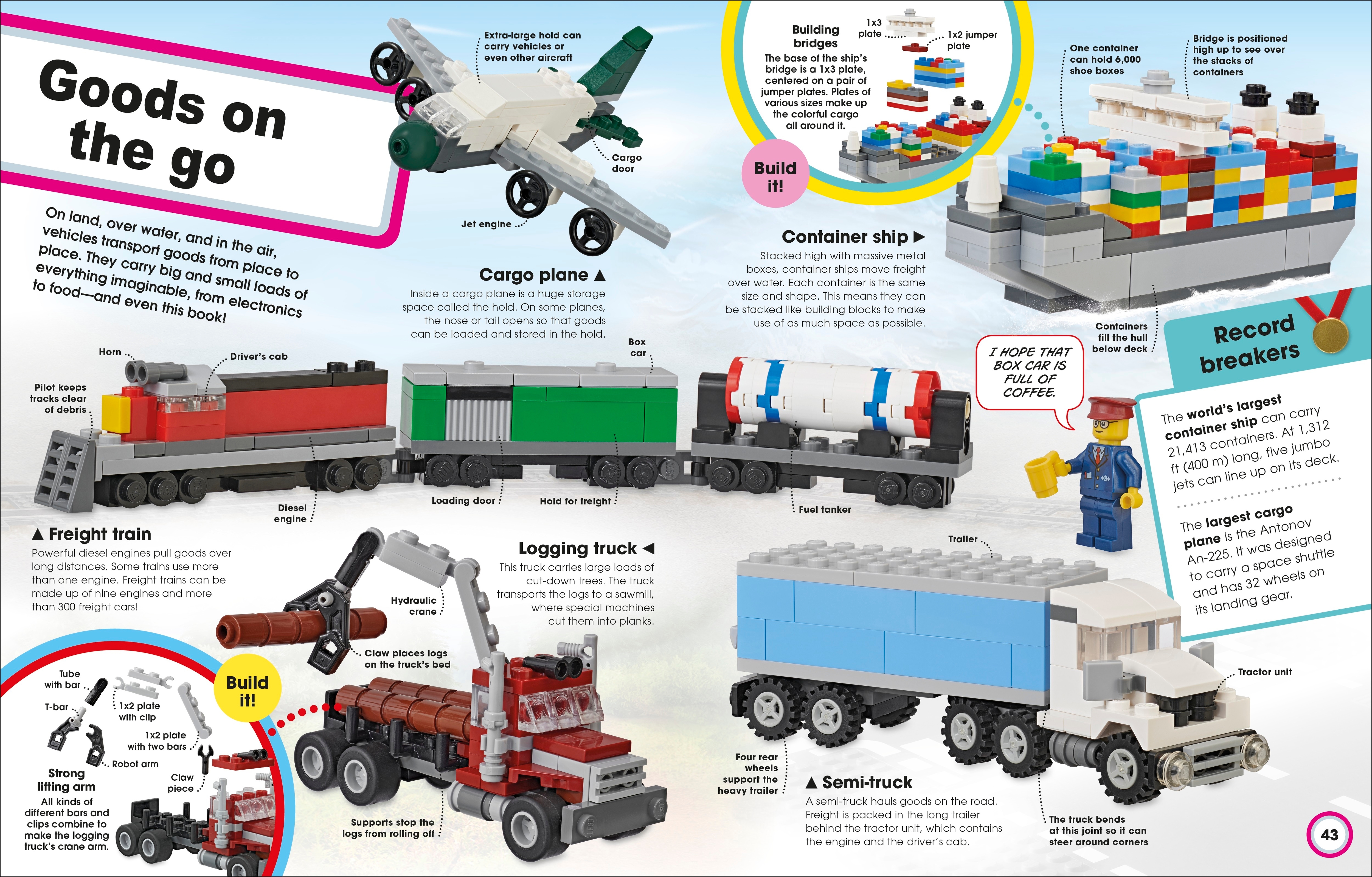 LEGO Epic History Toys Amazing Vehicles Book Animal Atlas 