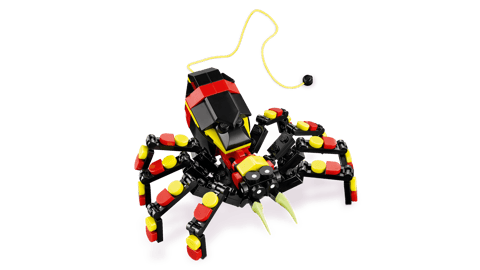 LEGO 31159 Animaux sauvages : l'araignée surprenante