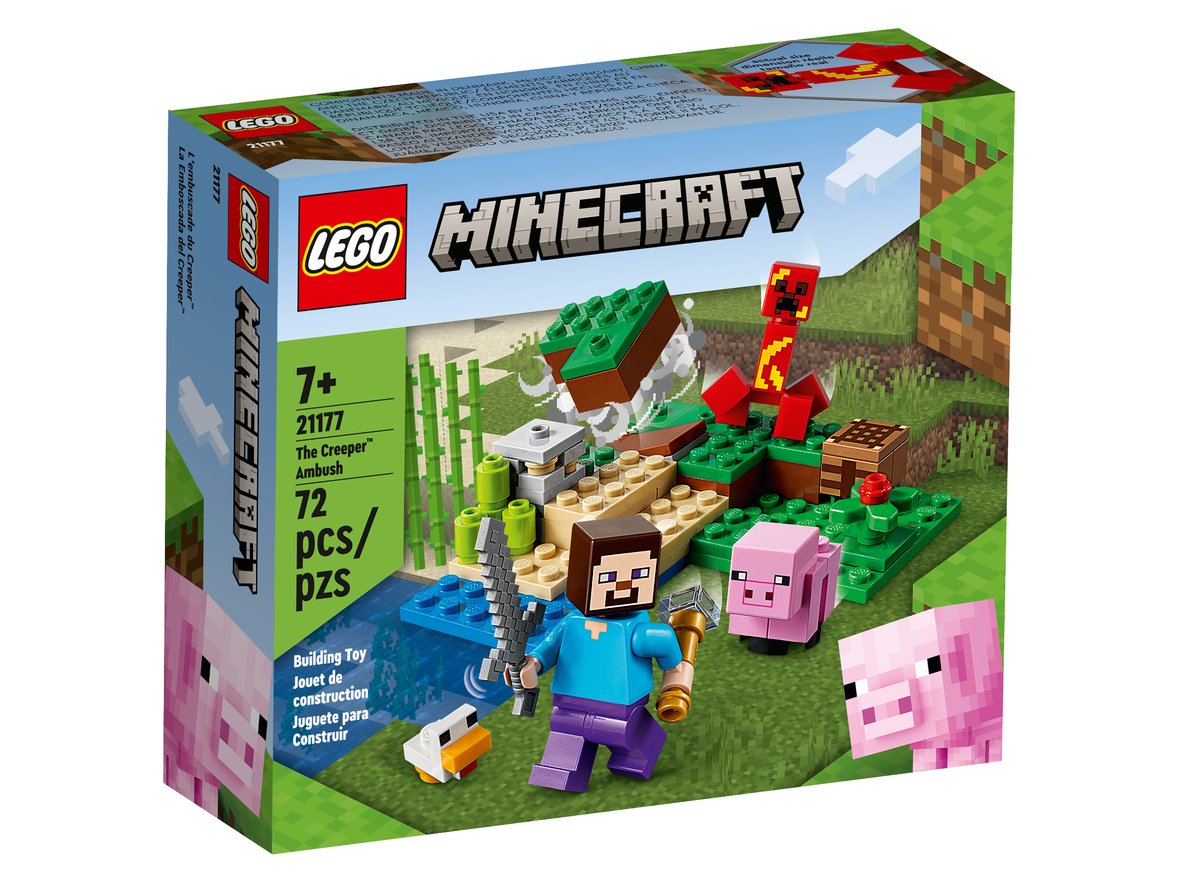 Emboscada del Creeper™ 21177 | Minecraft® | Oficial LEGO® Shop ES