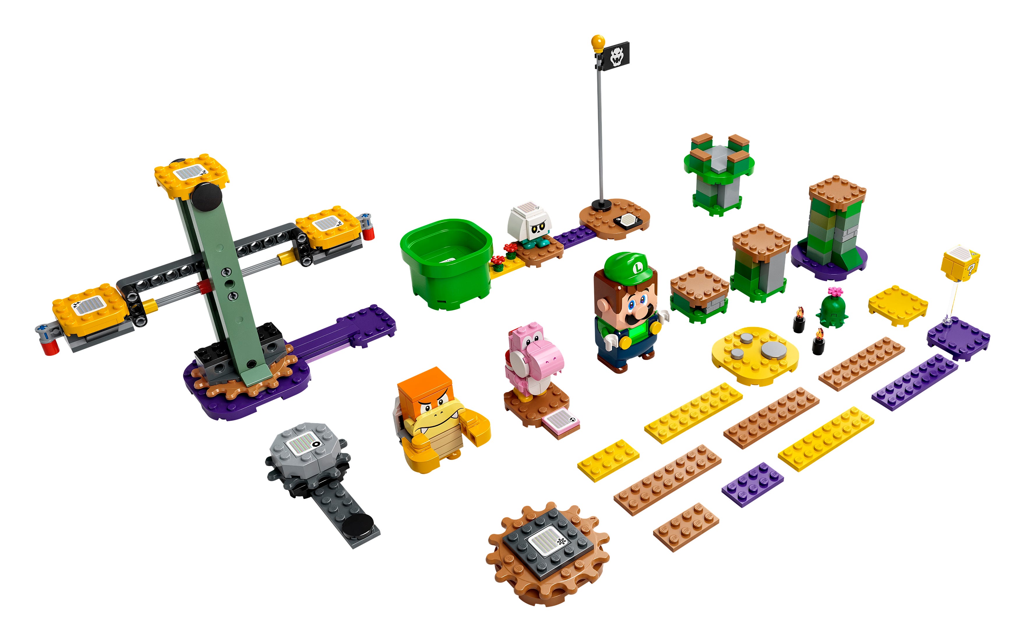 Image of 71387 Super Mario Abenteuer mit Luigi - Starterset, Konstruktionsspielzeug