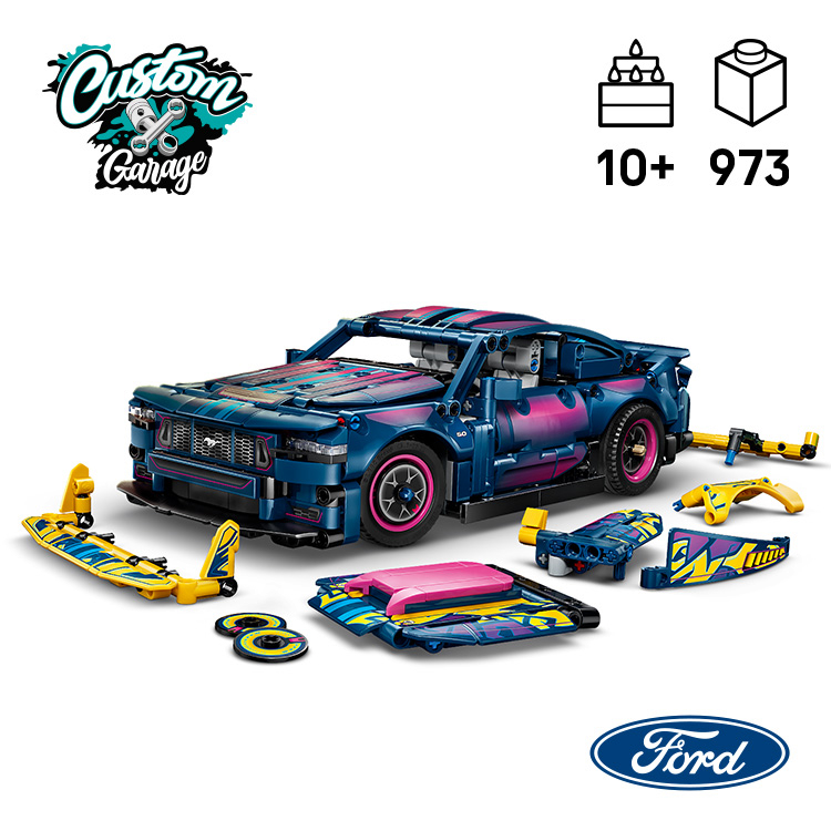 Custom Garage Ford Mustang GT Car 42236 | Technic™ | Buy online at