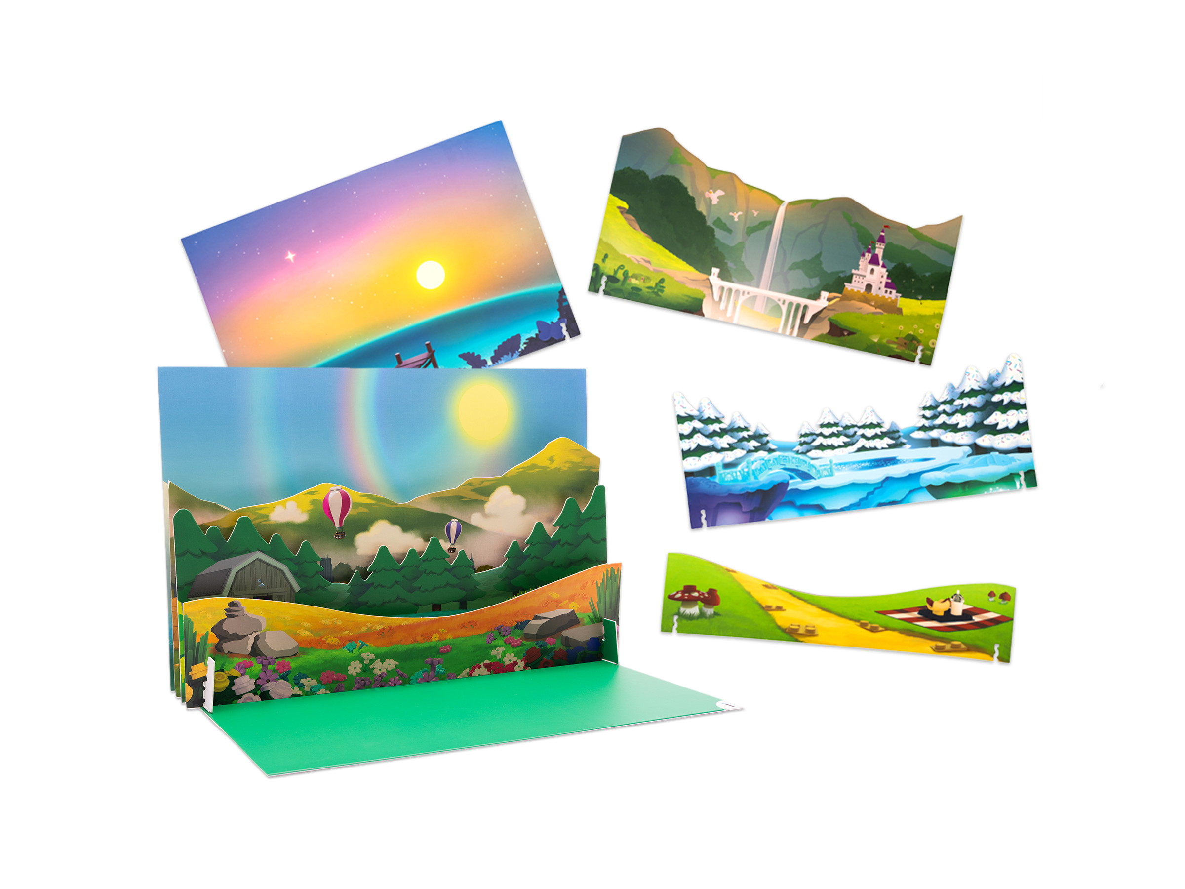 Nature Play Scene