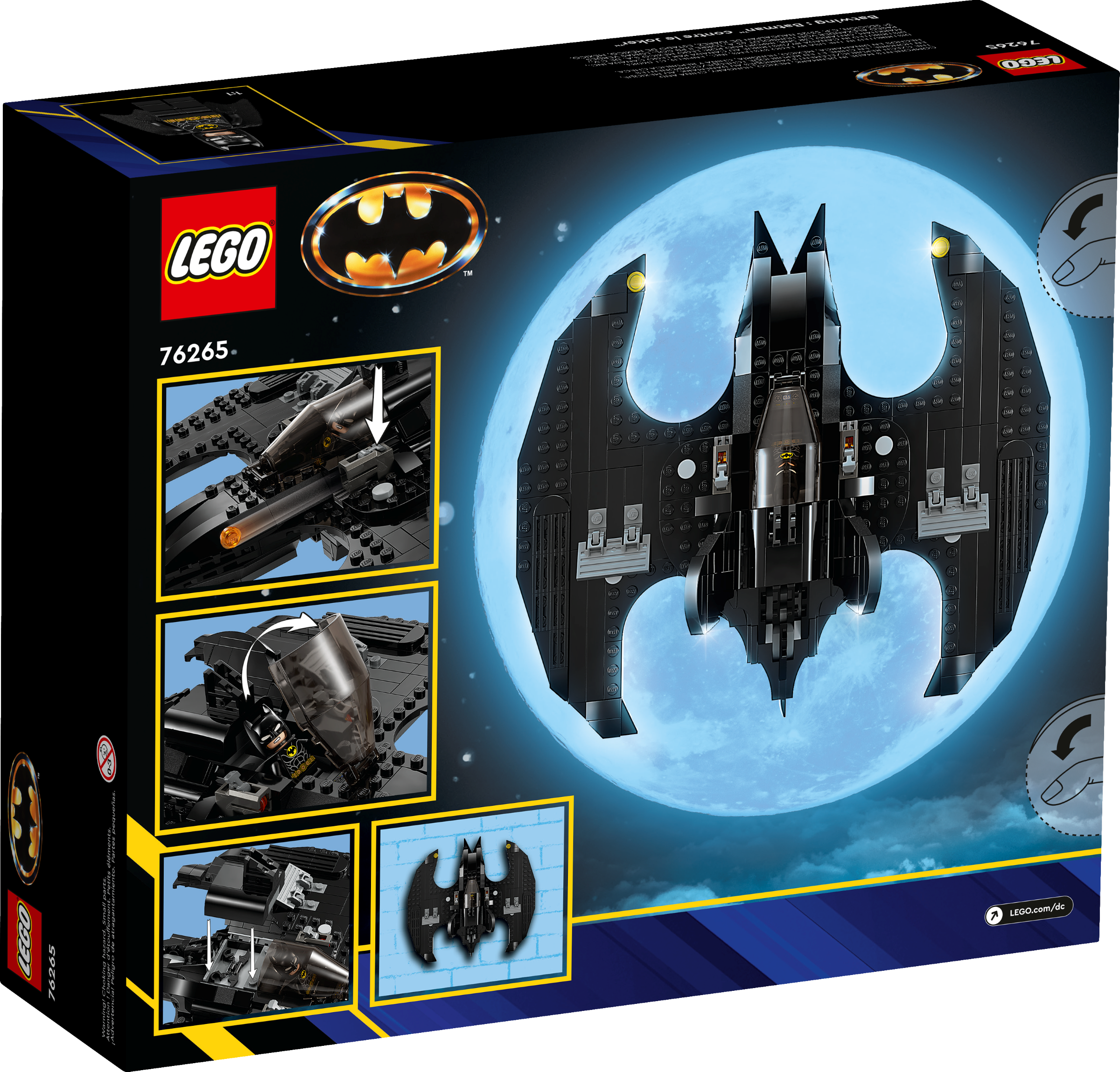 LEGO 76265 Batman 1989 Batwing Batman vs. The Joker