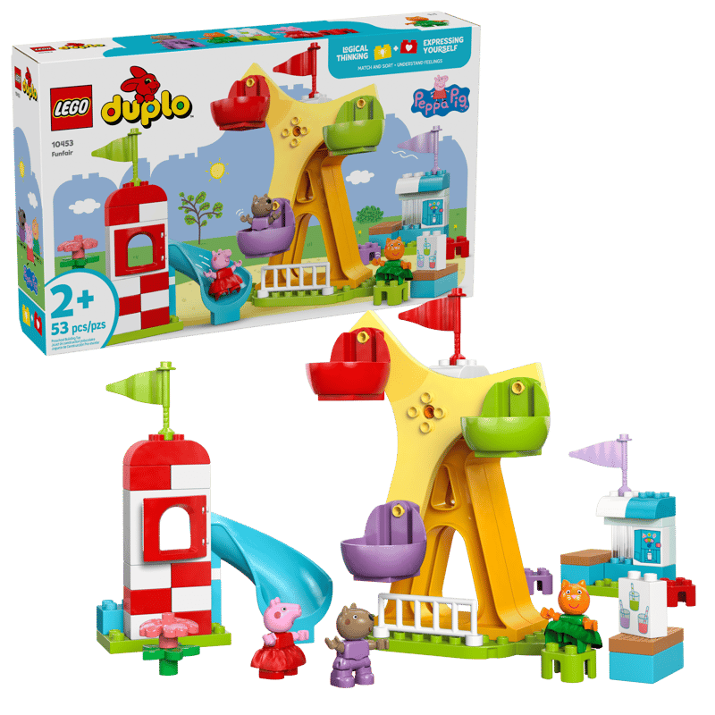 Funfair 10453 | LEGO® DUPLO® Peppa Pig | Buy online at the Funfair 10453 | LEGO® DUPLO® Peppa Pig | Buy online at the