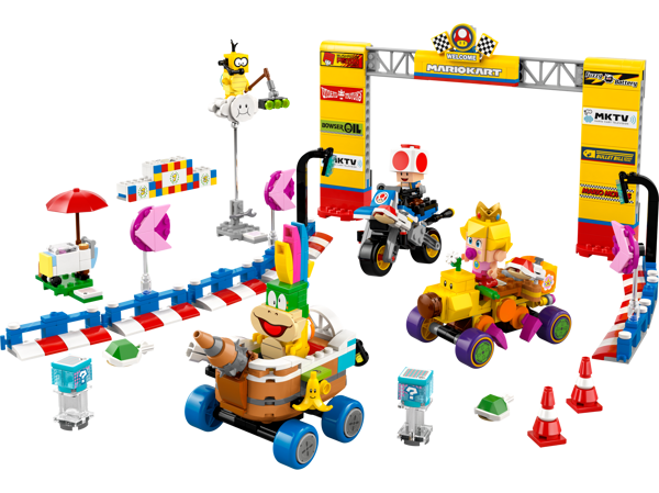 LEGO 72036 Mario Kart™ – Bébé Peach et ensemble de grand prix