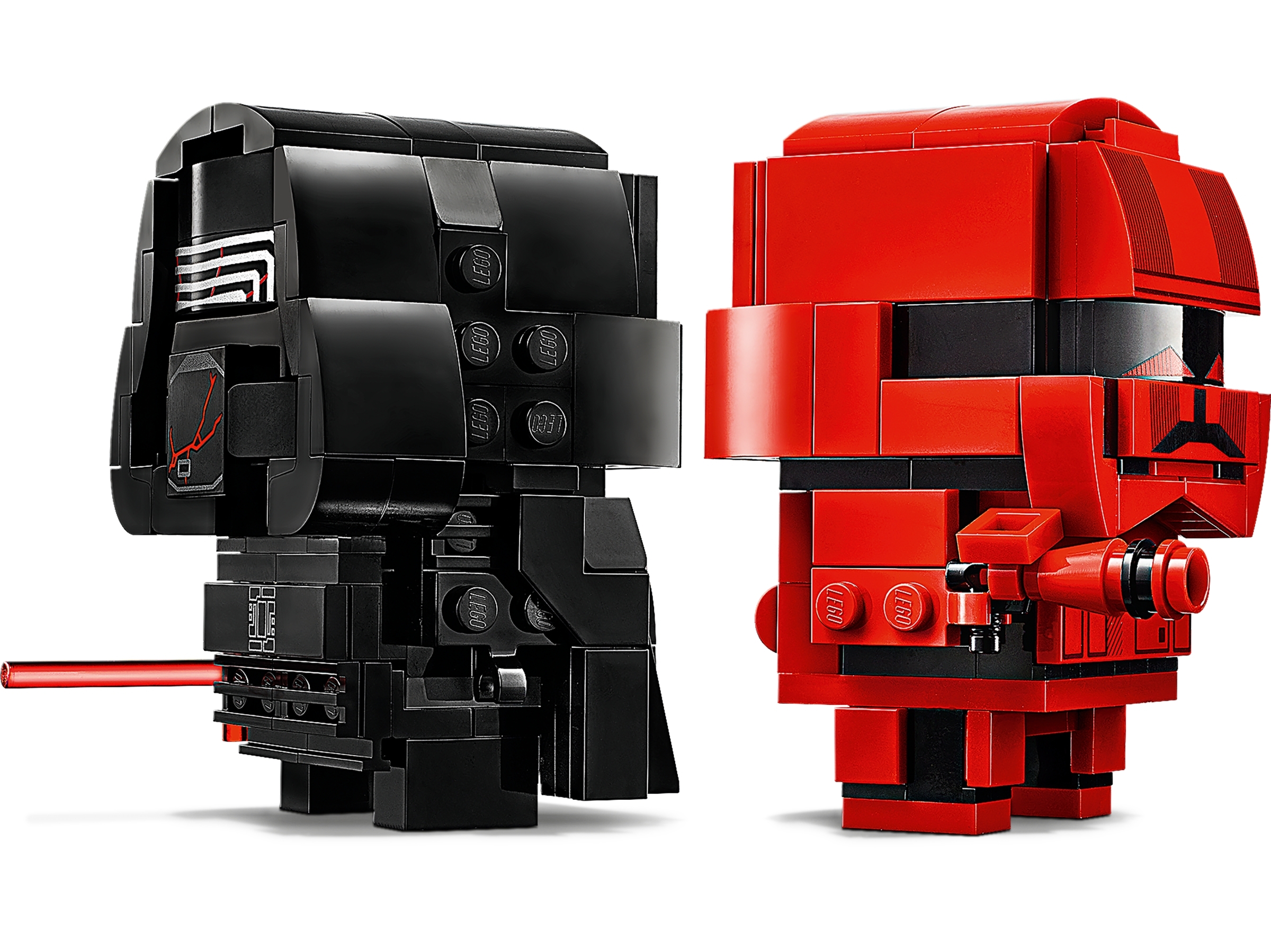 New Lego Brick Headz Star Wars Kylo Ren & Sith Trooper BNISB 75232 Rare 