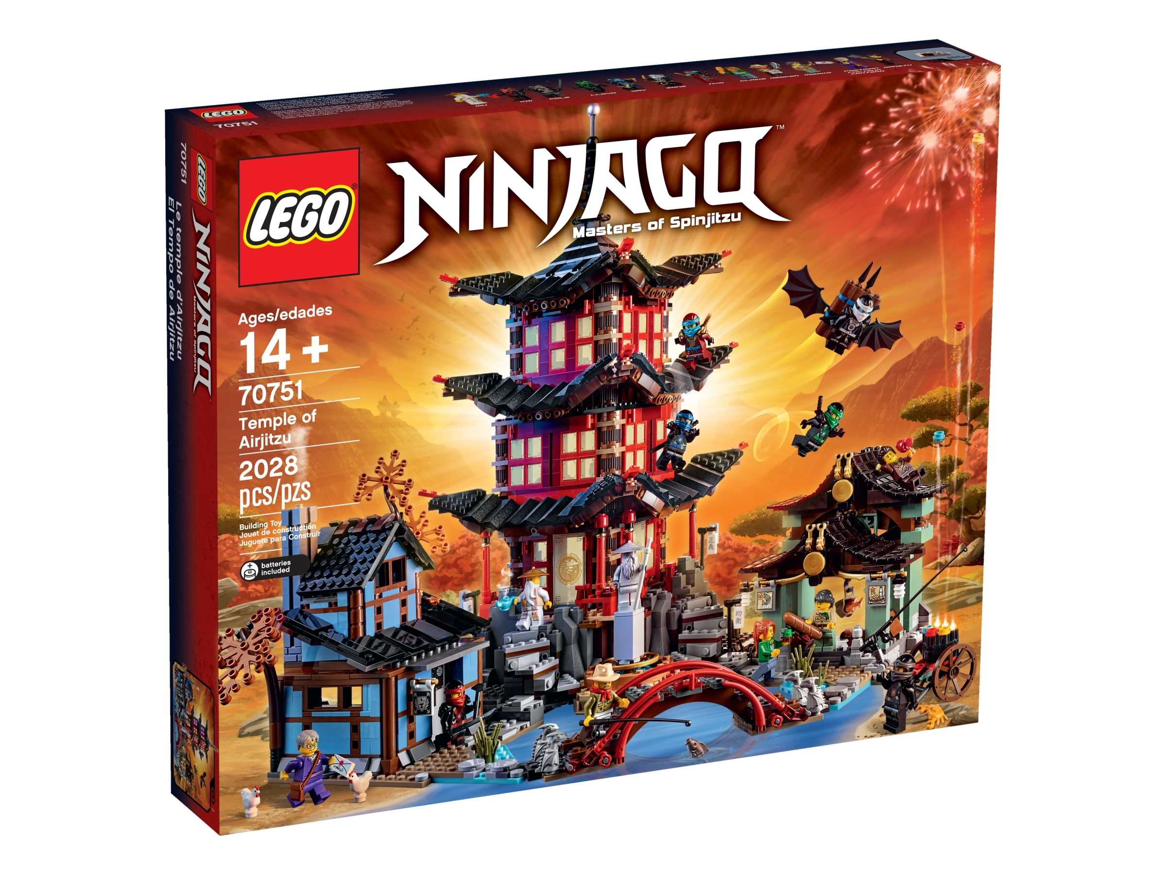 hånd Økonomisk Af storm Temple of Airjitzu 70751 | NINJAGO® | Buy online at the Official LEGO® Shop  US