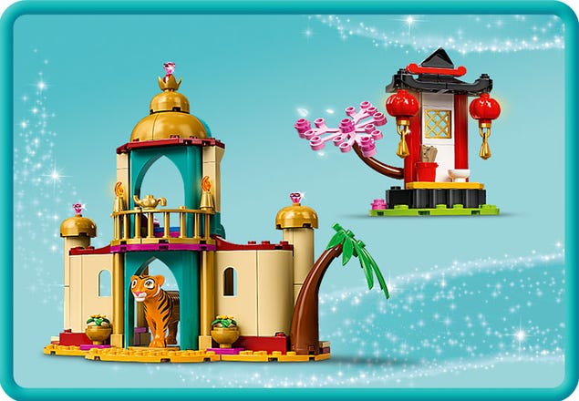 Beskæftiget Repressalier seng Jasmine and Mulan's Adventure 43208 | Disney™ | Buy online at the Official  LEGO® Shop US
