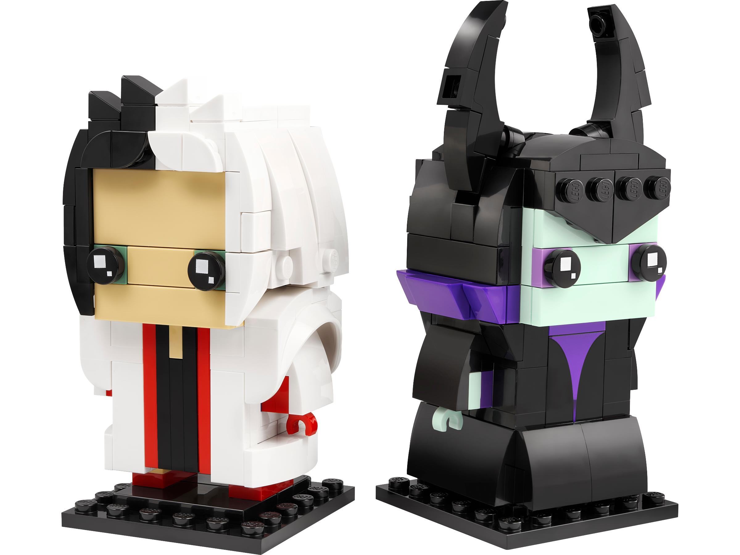 uudgrundelig kuffert charter Cruella & Maleficent 40620 | BrickHeadz | Buy online at the Official LEGO®  Shop US