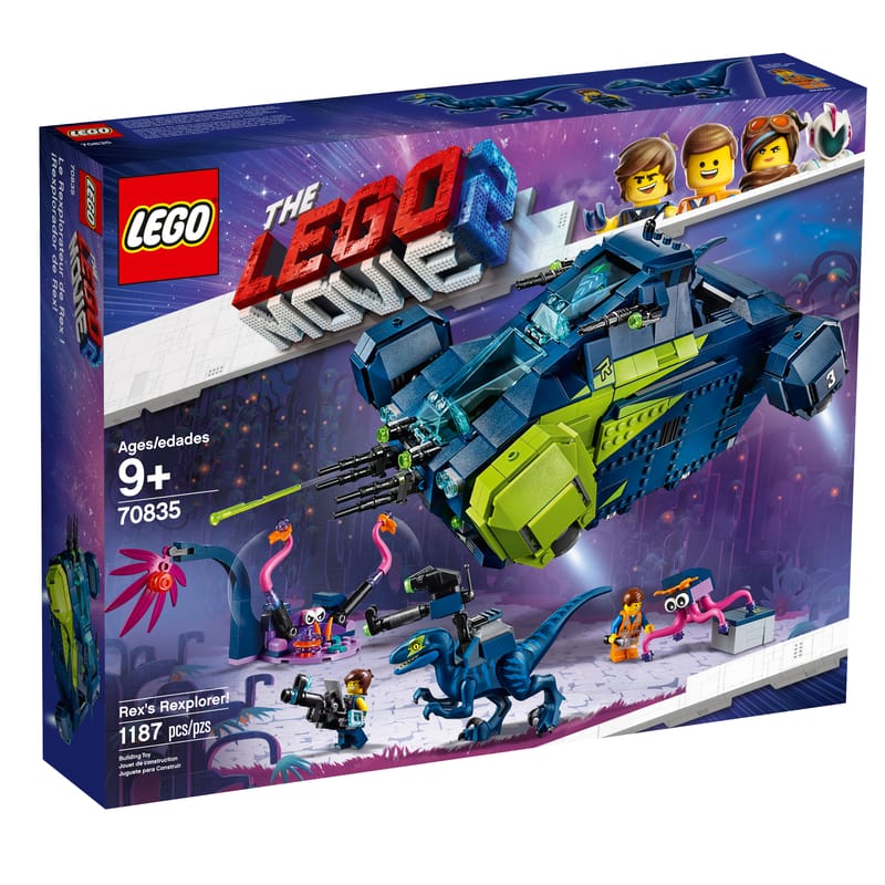 Rex Lego Movie Time Machine LEGO 70839 The Rexcelsior