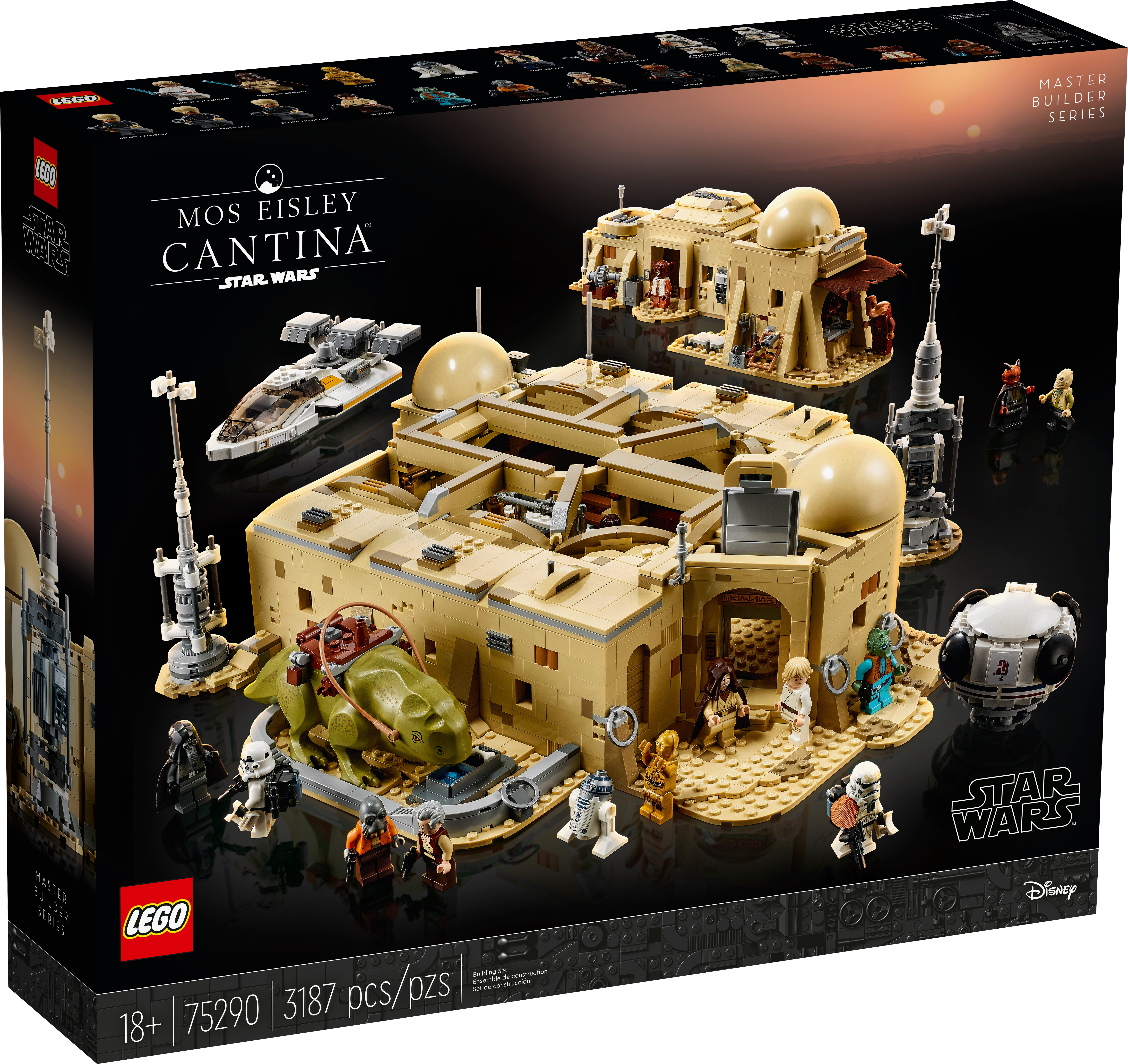 Lego Star Wars Han Solo Minifigure SW0771 75290 Mos Eisley Cantina NEW 