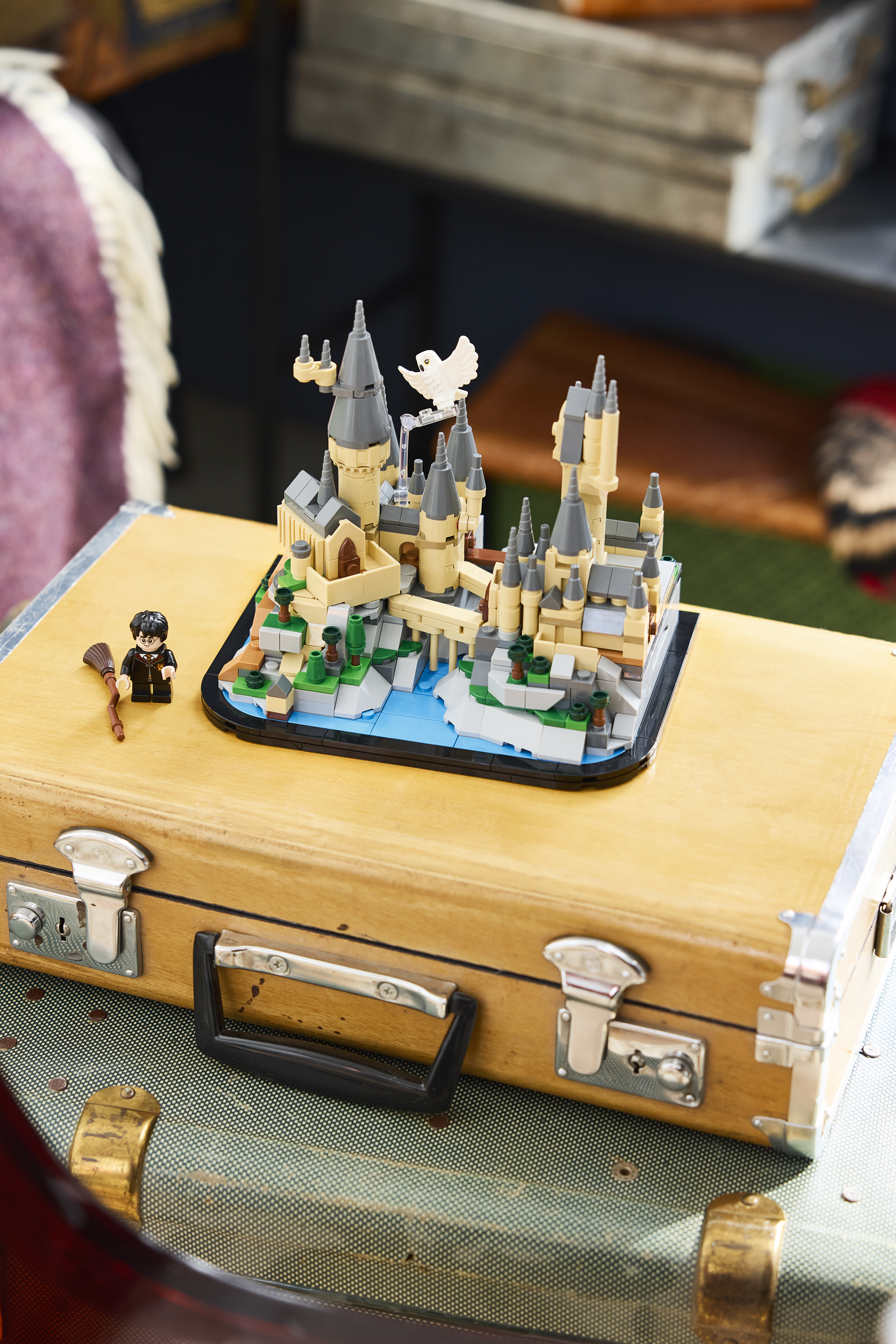 LEGO Harry Potter Mini Hogwarts Castle 40975 lifestyle scene