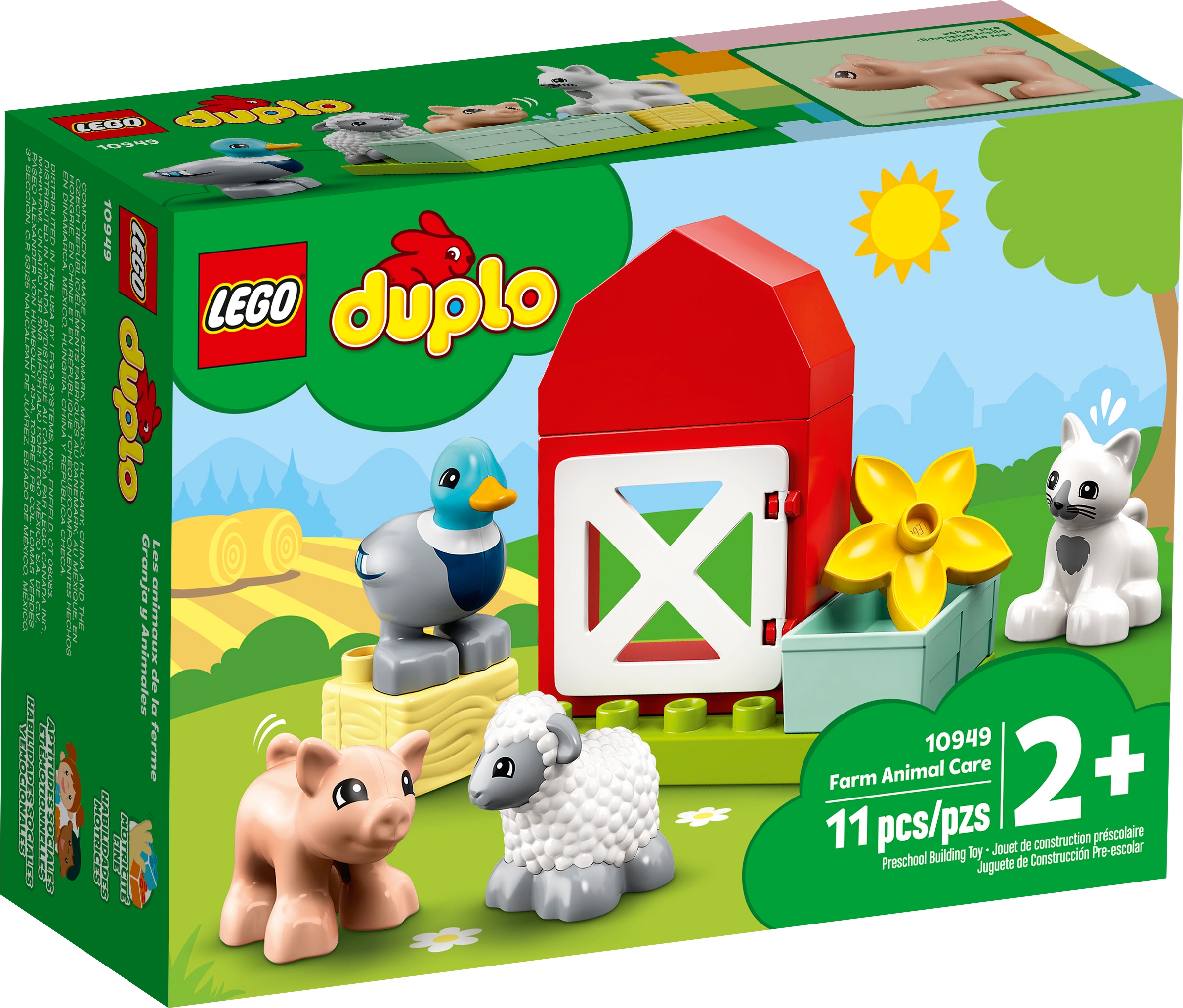 Farm Animal Care 10949 | DUPLO® | Buy online at the Official LEGO® Shop US