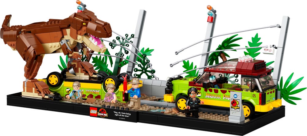 LEGO T. rex Breakout