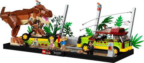 Fuga del Tirannosauro — set LEGO 76956