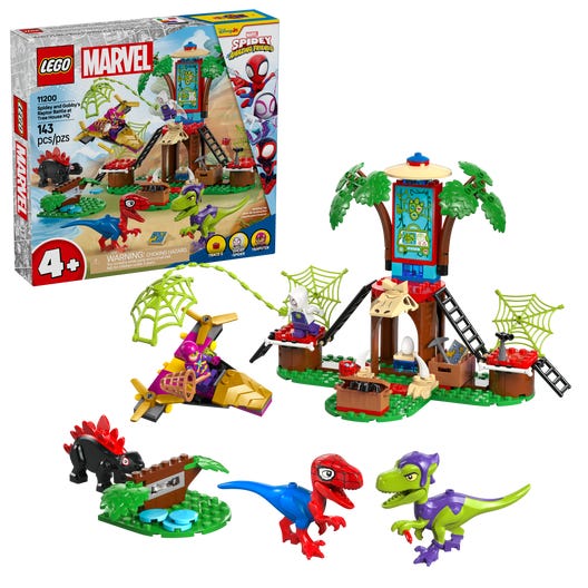 LEGO 11200 - Spidey og Gobbys raptorkamp ved hovedkvarteret