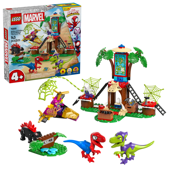 LEGO 11200 Spidey contre le raptor de Gobby à la cabane dans l’arbre — visuel 2 sur 8