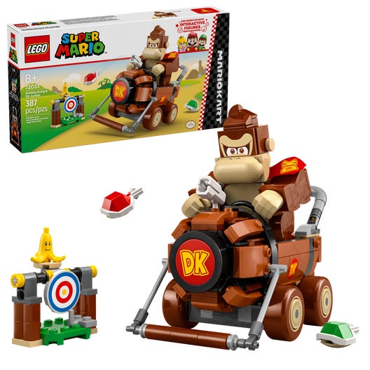 LEGO 72033 - Mario Kart™ – Donkey Kong og DK Jumbo