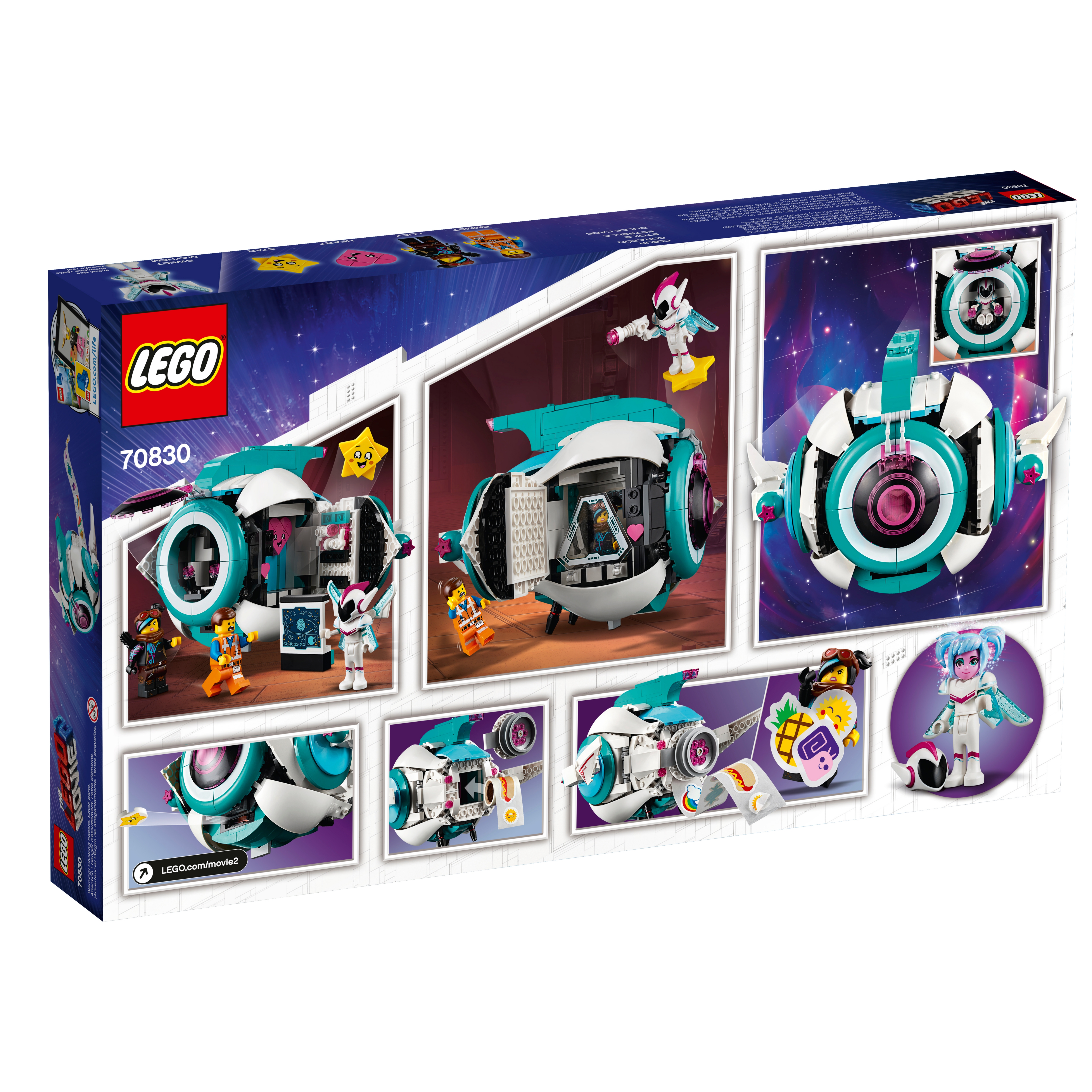 Syndicate Maleri grube Sweet Mayhem's Systar Starship! 70830 | THE LEGO® MOVIE 2™ | Buy online at  the Official LEGO® Shop US