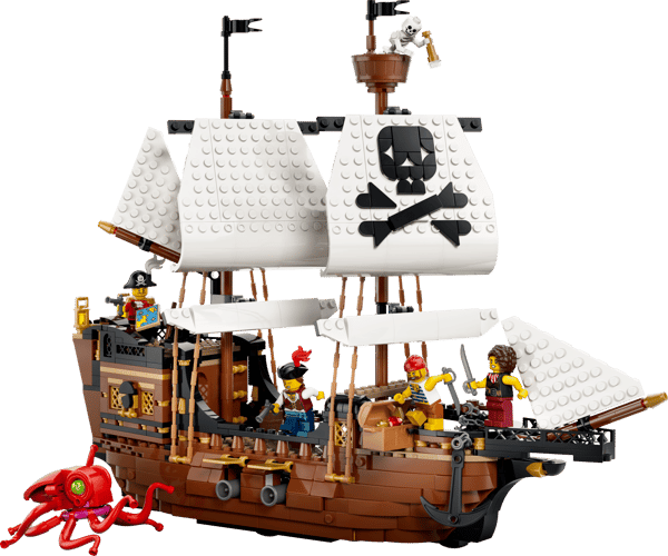 LEGO 31387 Bateau pirate mythique